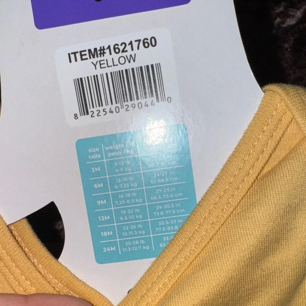 Pekkle Yellow and Blue Striped Baby Bodysuit